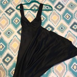 Black gown